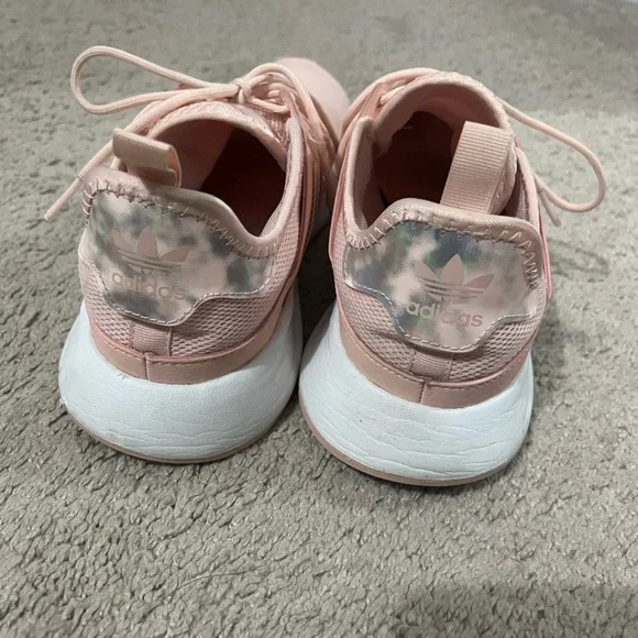 Pink Adidas with Holographic Detailing - Picture 4 of 5